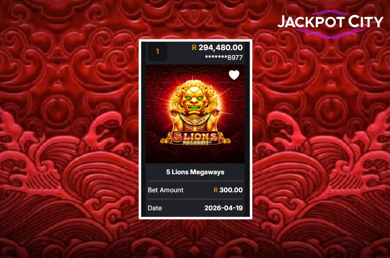 R294K Jackpot City Slot Win